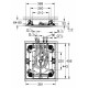 Верхний душ Grohe Rainshower F-Series  хром, размер 45.6 см, 3 режима