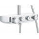 Душевая стойка Grohe Euphoria SmartControl 310 Duo Cube 26508LS0 белая луна, с термостатом, штанга 113.7 см, шланг 175 см