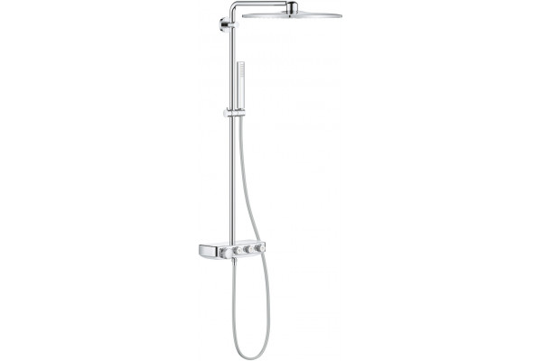 Душевая стойка Grohe Euphoria SmartControl 310 Duo Cube 26508000 с термостатом, хром, штанга 113.7 см