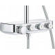 Душевая стойка Grohe Euphoria SmartControl 310 Duo Cube 26508000 с термостатом, хром, штанга 113.7 см