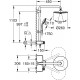 Душевая стойка Grohe Euphoria SmartControl 260 Mono 26509000 с термостатом, хром, штанга 113.6 см