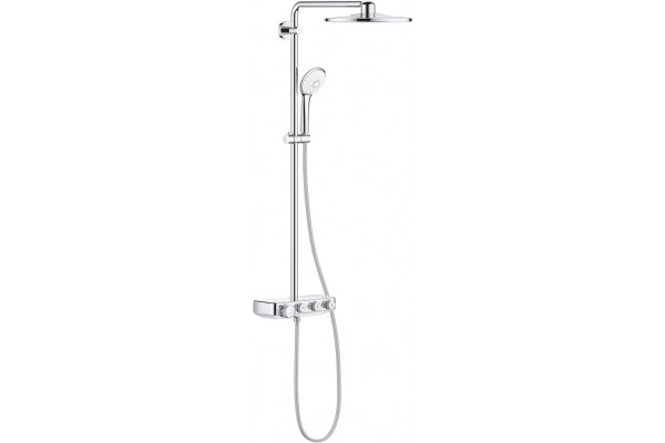 Душевая стойка Grohe Euphoria SmartControl 310 Duo 26507000 с термостатом, хром, штанга 113.7 см