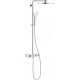 Душевая стойка Grohe Euphoria SmartControl 310 Duo 26507000 с термостатом, хром, штанга 113.7 см