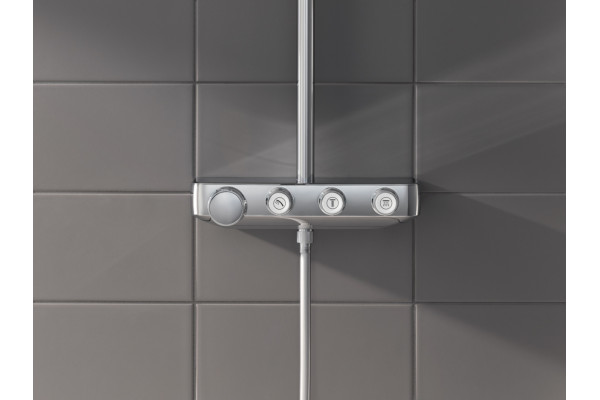 Душевая стойка Grohe Euphoria SmartControl 310 Duo 26507000 с термостатом, хром, штанга 113.7 см