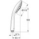 Душевая лейка Grohe Euphoria 110 Massage 27239001 в современном стиле