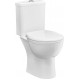 Унитаз напольный Grohe Bau Ceramic 39429000 белый, овальный, 36.4x68.7 см