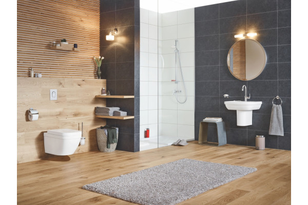 Унитаз подвесной Grohe Euro Ceramic 3932800H белый, прямоугольный, 37.4x54 см