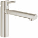 Смеситель для кухонной мойки Grohe Concetto с выдвижным изливом, однорычажный, матовый