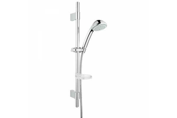 Душевой гарнитур Grohe Relexa Ultra 100 (ручной душ, штанга 600 мм, шланг 1750 мм), хром, 3 режима