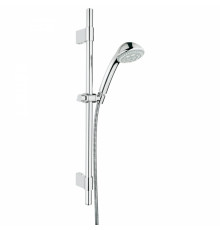 Душевой гарнитур Grohe Relexa Massage (ручной душ 4 вида струй, штанга 600 мм, шланг 1750 мм), хром
