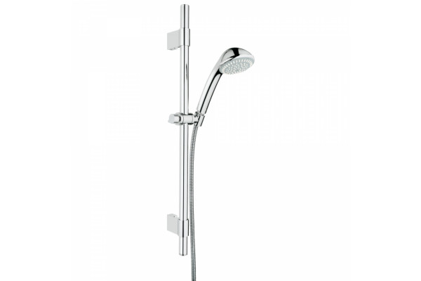 Душевой гарнитур Grohe Relexa Trio 100 (ручной душ, штанга 600 мм, шланг 1750 мм), хром, 3 режима