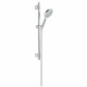 Душевой гарнитур Grohe Rainshower Solo 100 (ручной душ, штанга 600 мм, шланг 1750 мм), хром