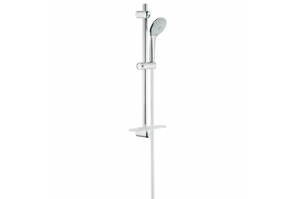 Душевой гарнитур Grohe Euphoria (ручной душ, штанга 600 мм, шланг 1500 мм), хром, 3 режима