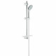 Душевой гарнитур Grohe Euphoria (ручной душ, штанга 600 мм, шланг 1500 мм), хром, 3 режима