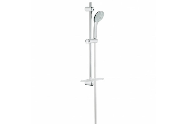 Душевой гарнитур Grohe Euphoria 110 Mono (ручной душ, штанга 600 мм, шланг 1750 мм), хром, с полочкой-мыльницей