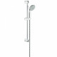 Душевой гарнитур Grohe Tempesta Classic 100 (ручной душ, штанга 600 мм, шланг 1750 мм), хром, 4 режима