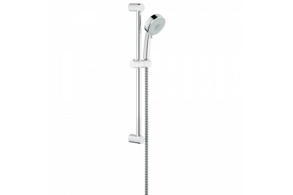 Душевой гарнитур Grohe Tempesta Cosmopolitan 100 (ручной душ, штанга 600 мм, шланг 1750 мм), хром, 4 режима