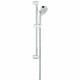 Душевой гарнитур Grohe Tempesta Cosmopolitan 100 (ручной душ, штанга 600 мм, шланг 1750 мм), хром, 4 режима