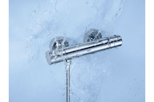 Душевой комплект Grohe Grohtherm 1000 Cosmopolitan m  хром,  в стиле hi-tech
