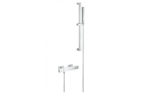 Душевой комплект Grohe Grohtherm Cube  хром, шланг 175 см, 1 режим