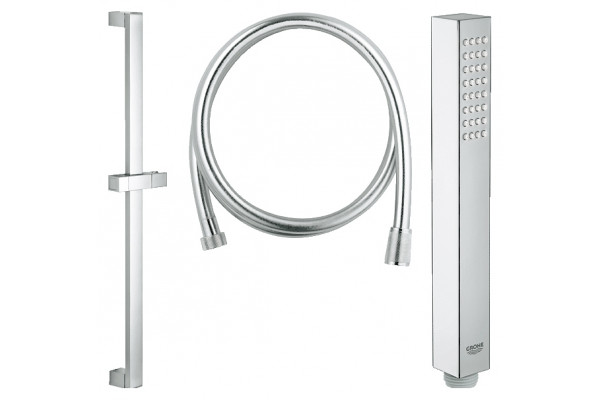 Душевой комплект Grohe Grohtherm Cube  хром, шланг 175 см, 1 режим