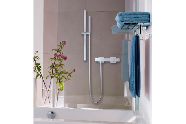 Душевой комплект Grohe Grohtherm Cube  хром, шланг 175 см, 1 режим