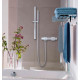 Душевой комплект Grohe Grohtherm Cube  хром, шланг 175 см, 1 режим