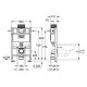 Система инсталляции для унитазов Grohe Rapid SL  бачок 6/9 л, 50x15.1x102 см