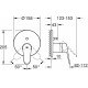 Смеситель Grohe Eurodisc 24056002 для ванны однорычажный, хром