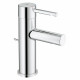 Смеситель для раковины Grohe Essence с донным клапаном и ограничением расхода воды, однорычажный, хром