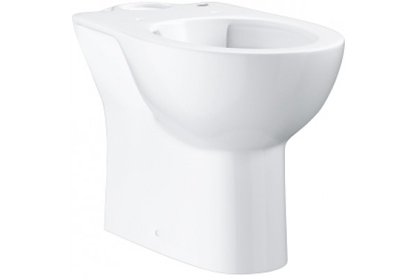 Унитаз-компакт Grohe Bau Ceramic 39349000 безободковый белый, овальный, 35.6x60 см