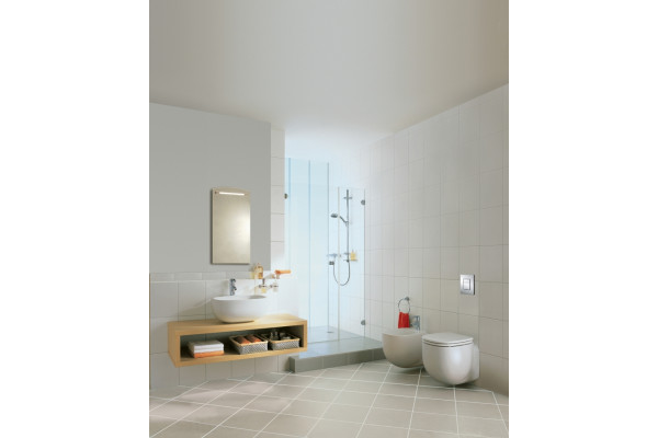 Кнопка смыва Grohe Skate Cosmopolitan хром матовый механическая