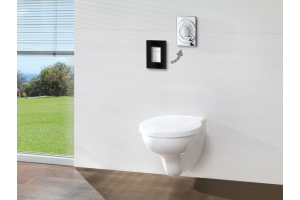 Кнопка смыва Grohe Surf хром механическая