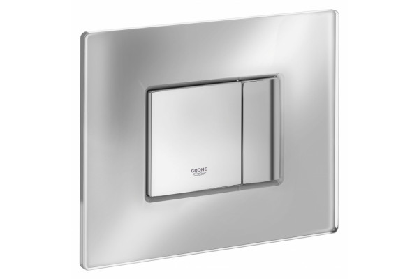Кнопка смыва Grohe Skate Cosmopolitan хром матовый механическая