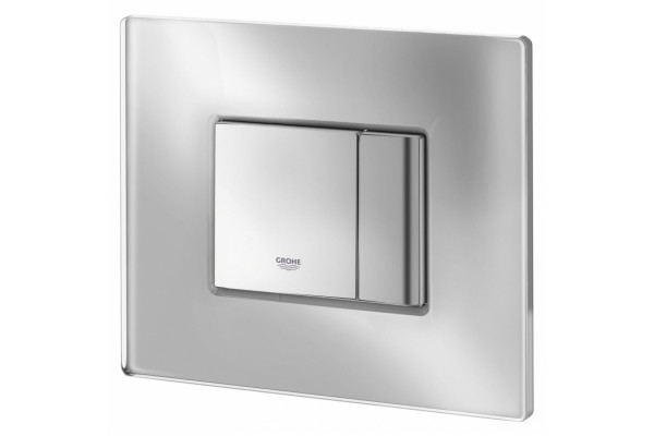 Кнопка смыва Grohe Skate Cosmopolitan хром матовый механическая