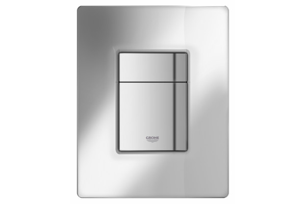 Кнопка смыва Grohe Skate Cosmopolitan хром матовый механическая