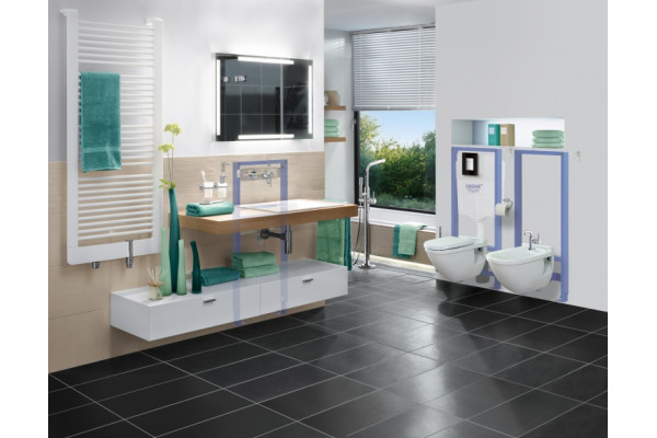 Кнопка смыва Grohe Skate Cosmopolitan черная механическая
