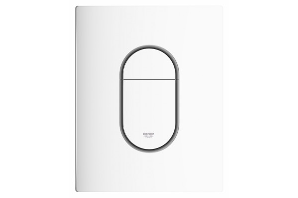 Кнопка смыва Grohe Arena Cosmopolitan белая механическая