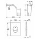 Кнопка смыва Grohe Skate air Set Fresh  механическая