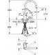 Смеситель Grohe Concetto 32663003 для кухонной мойки однорычажный, хром