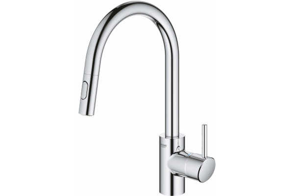 Смеситель Grohe Concetto 31483002 для кухонной мойки однорычажный, хром