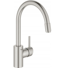 Смеситель Grohe Concetto 32663DC3 для кухонной мойки однорычажный, хром
