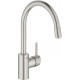 Смеситель Grohe Concetto 32663DC3 для кухонной мойки однорычажный, хром