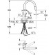 Смеситель Grohe Concetto 31483DC2 для кухонной мойки однорычажный, хром