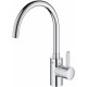 Смеситель Grohe Eurosmart Cosmopolitan 32843002 для кухонной мойки однорычажный, хром