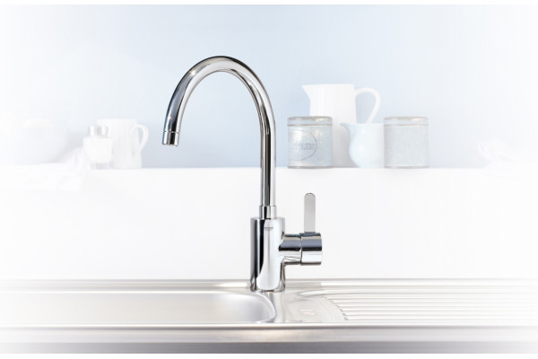 Смеситель Grohe Eurostyle Cosmopolitan 33975004 для кухонной мойки однорычажный, хром