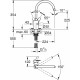 Смеситель Grohe Eurostyle Cosmopolitan 33975004 для кухонной мойки однорычажный, хром