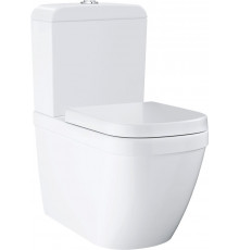 Унитаз напольный Grohe Euro Ceramic 39338000 белый, прямоугольный, 37.4x67 см