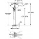 Смеситель Grohe Essence New 23491001 напольный однорычажный, хром