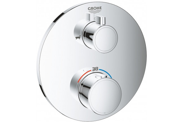 Термостат Grohe Grohtherm 24077000 для ванны с душем, термостат, хром
